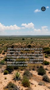 Aboriginal trackers used their deep knowledge of the land to find a missing child in Australia. #history #survival #tracking #Australia | What on Earth
