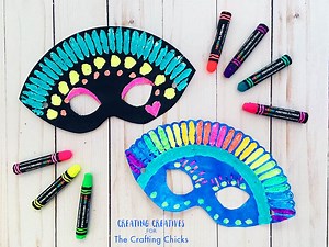 Paper Plate Mask with Free Printable