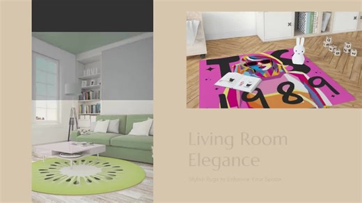 Woodland Nursery Rug: Forest Animals & Trees, Soft Velveteen - Etsy