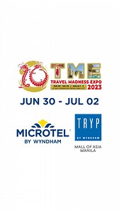 1.4K views · 21 reactions | Pack your bags, it's travel time! Catch Microtel by Wyndham in the Travel Madness Expo 2023! Book your travels in Booth 182 at the SMX Convention Center, Mall of Asia Complex, Pasay City from Jun 30 - Jul 2, 2023. Rates start at Php 2,600 朗 See you there! #TravelMadnessExpo #MicrotelbyWyndham | Microtel Inn & Suites by Wyndham | Facebook