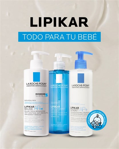 Formulado para bebés, niños y adultos, incluso recién nacidos. ¡Para cada piel, una solución! 🩵 Conoce Lipikar. 👶🏻 | La Roche-Posay