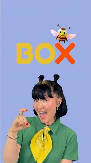 Spell BOX! ✋🎁 First Words | Spelling Song 10 #easylearning