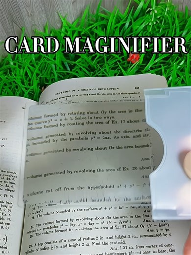 Chuda Gift Bookmark Pull-Out Thin Card Magnifier Review