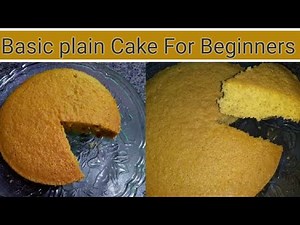 Basic/plain cake Recipe|cake for beginners|Easy cake Recipe |Cook with Maryam Official