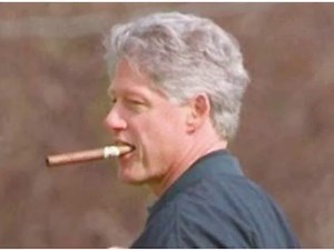 Remember when Bill Clinton stuck a cigar inside an interns vagina in the oval office?