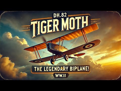 DH.82 Tiger Moth: The Legendary Biplane That Trained WWII Pilots & Still Rules the Skies!
