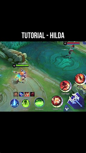 Hilda Tutorial Mlbb🔥 #MLBBGoldenMonth #MLBB #Mobilelegendsbangbang #MakeYourGoldenMoment #viral