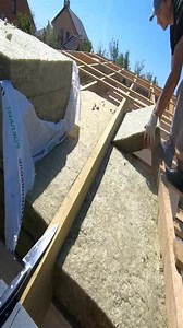 79K views · 316 reactions | Great skill to lay wooden roof insullation panel you must see | Procotol build | Facebook
