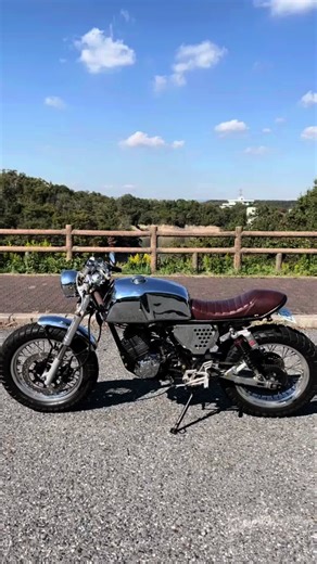 日本に１台しかないバイク🔥これ分かる人おる？#バイク#納車#増車#バイク女子#カフェレーサー#caferacer #スティード#STEED#アメリカン#アメリカンバイク#チョッパー#チョッパーカスタム#ジョッキーシフト#バイク好きと繋がりたい