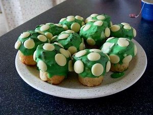 HOWTO bake Nintendo 1UP cakes