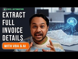 Extract FULL MULTI-PAGE Invoice Data Using AI & VBA
