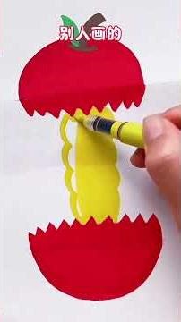 #Handmade origami#Learn to draw with Douyin#Acrylic painting#Handmade