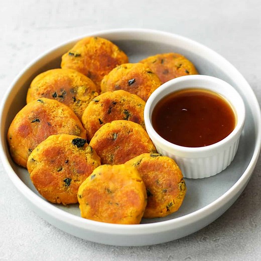 Kabocha Dango with Mitarashi Glaze - Chef JA Cooks