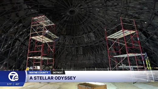 Detroit planetarium gets major tech upgrade with 8K projection