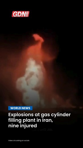 4.2K views · 18 reactions | Multiple explosions rocked the Iranian city of Shiraz after a fire broke out at a liquefied gas filling plant. Nine people were injured in the explosions, only two of whom were hospitalised. The fire was quickly brought under control and put out. Investigations are underway to find the cause of the blaze. Read: https://www.gdnonline.com/Details/1367477 #Fire #Iran #Explosion #GDNOnline | Gulf Digital News - Online | Facebook