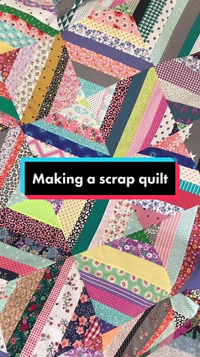 Patchwork Quilt Tutorial: Making a Scrap Quilt