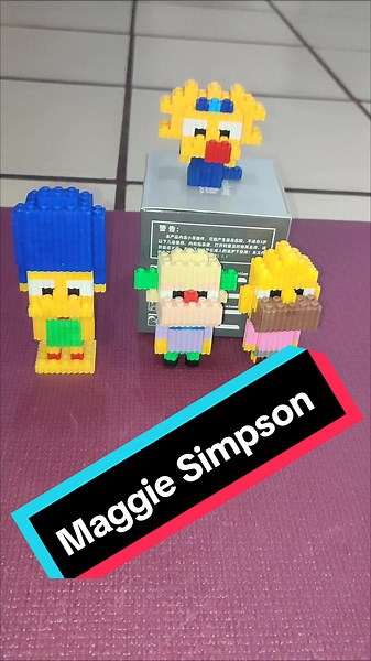 Maggie Simpson: Lego Chino Microblock Tutorial, Tips & Collectables