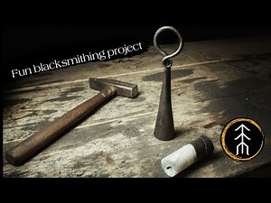 Forging a Candle shaper/Sharpener - step-by-step