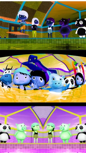 Little Baby Bum l Learn How To Swim Funny Remix Sponsored By Klasky Csupo Effects