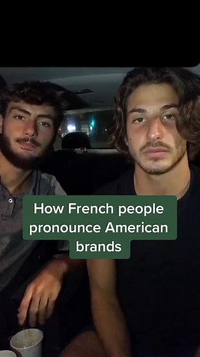 82K views · 479 reactions | How French people pronounce American brands! #accentchallenge #france #usa #french #viralreels #reels | AT Frenchies | Facebook