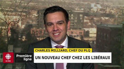 Charles Milliard, nouveau chef du PLQ, nous parle au lendemain de son couronnement