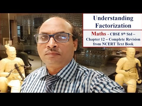 Factorization - 8th Std CBSE - Complete Chapter 12
