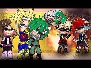 💔La La La~/Covering my Ears like a Kid😭-Deku traumatized MHA AU All Might- gacha club meme