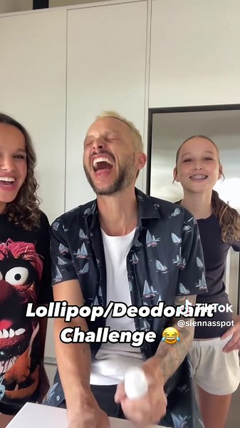 Deodorant Lollipop Challenge: Hilarious Family Fails