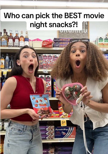 How did she KNOW I would pick that?! 🤯😩 #besties #bestiesforever #snackchallenge #twintelepathy