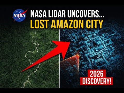 NASA Lidar Just Found a Massive Lost City in the Amazon (2026 Discovery) | Ancient Destinations