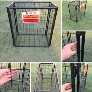 [Hot Item] Durable Gas Cylinder Storage Cages for Outdoor and Indoor Use