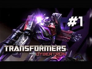 Transformers War for Cybertron Walkthrough - Part 1 [Chapter 1] Dark Energon Let's Play XBOX PS3 PC