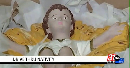 Valley Fellowship Christian Academy’s drive-thru Nativity back for 3rd year