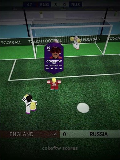 Touch Football Edit 7 #fyp #foryou #roblox #shorts #touchfootball #touchfooty #football