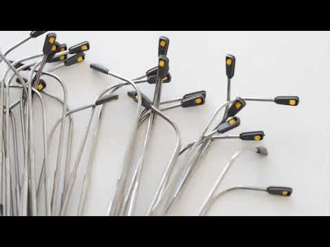 1:100-500 Scale Model LED 3V Street Lamp Lighting Single Head