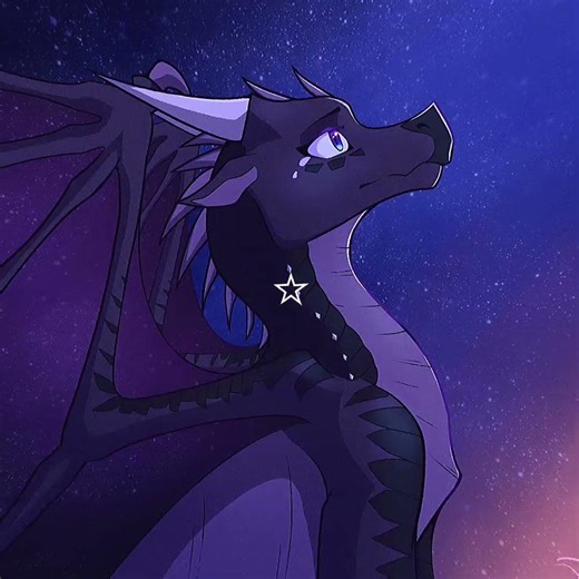 Clearsight 💜🖤 {Wing of fire edit} #wof