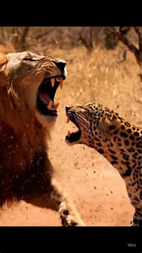 🔥 Lion vs Leopard Fight | Wild Clash in the Wilderness 🦁🐆