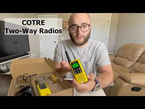 COTRE Two-Way Radios Review - Walkie Talkies for Adults