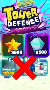 [Detailed] How to get EXP & Gems Fast in Spongebob Tower Defense