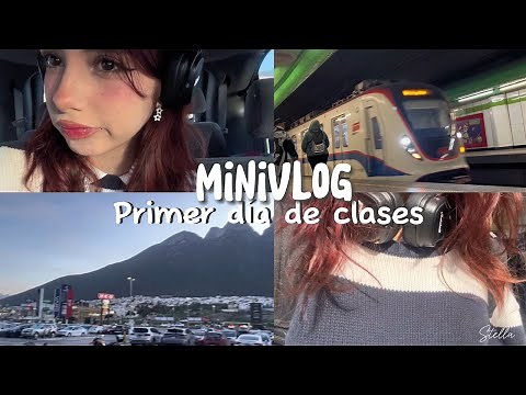 mini vlog: primer día de clases ✮⋆˙