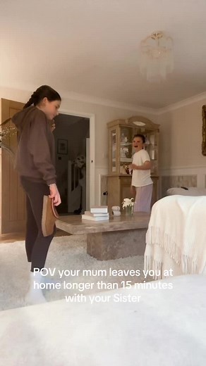 POV: Mom Leaves You Home With Your Sister for 15 Minutes