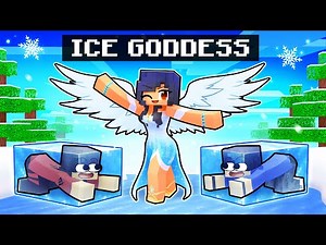 Playing as an ICE GODDESS in Minecraft!