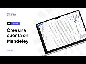 Guía rápida para crear tu cuenta en Mendeley 📒