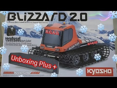 Kyosho Blizzard 2.0 "Unboxing Plus+"