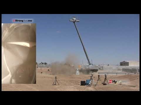 HySecurity StrongArm M50 Crash Test (Anti-ram crash barrier)