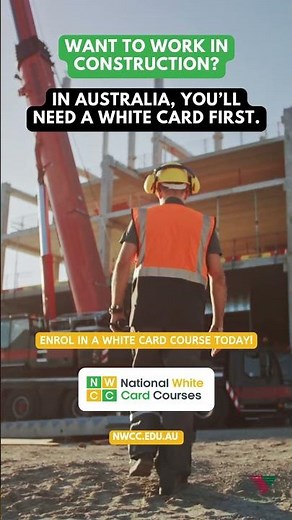 Nationally Recognised White Card Courses Australia