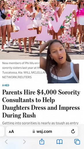 If you hadn’t already noticed from #rushtok sorority recruitment is taken very seriously! im so excited to help guide you through the process with the sorority rush prep course, available for preorder now! #sororityrecruitment #sororityrush #rushcoach #olemissrush #utrush #greenscreen