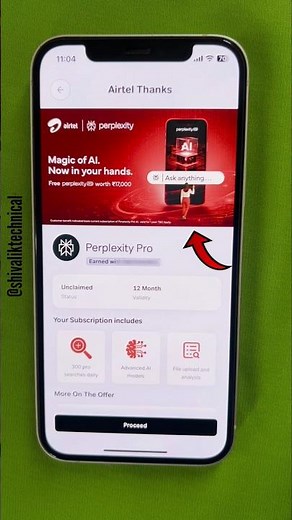 Airtel Perplexity Pro | How To Claim Perplexity Ai Airtel | Airtel Perplexity #ai #perplexityai