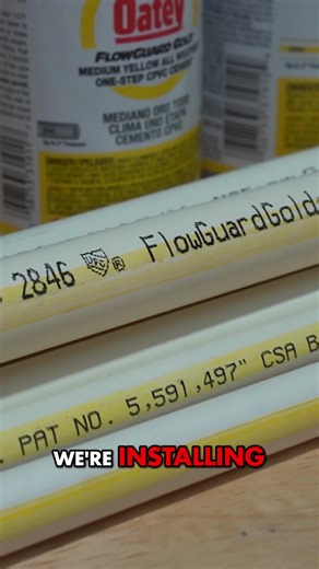 Water lines that install FASTER than PEX • • #plumbing #plumber #skilledtrades #bluecollar #skilledlabor #construction #apprentice #cpvc #flowguard #flowgaurdgold #sponsored