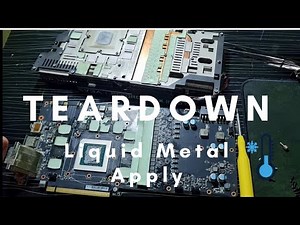 EVGA GTX 1080 TI FTW3 TEARDOWN